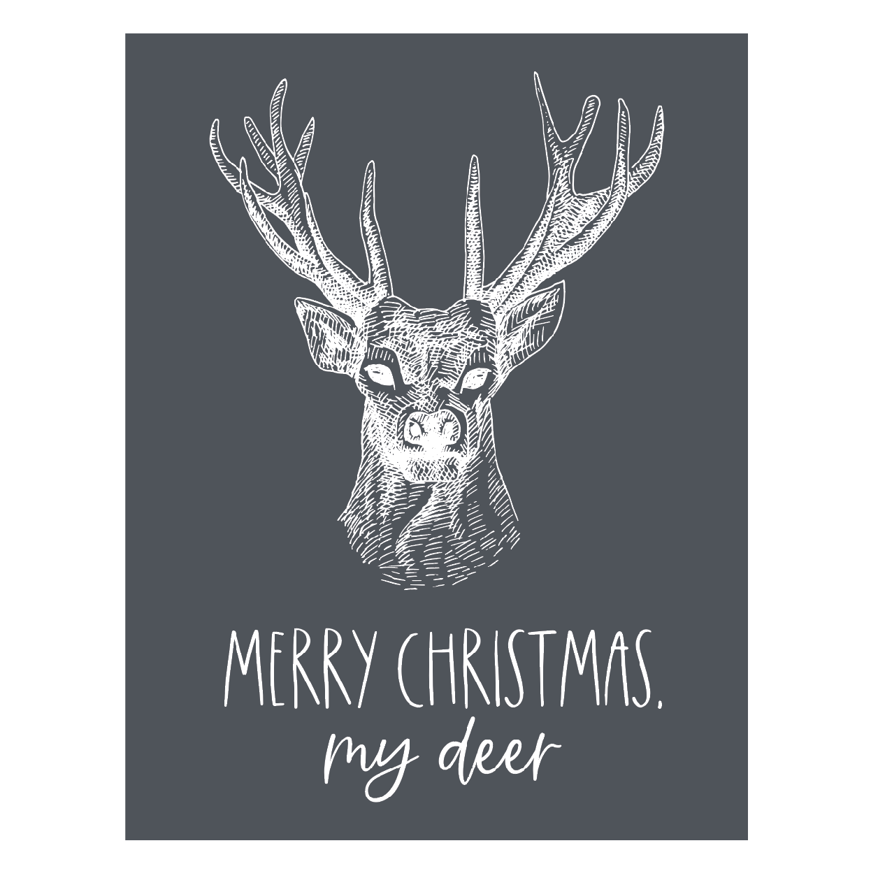 Stencils - A Makers Studio - My Deer - 8.5" x 11"
