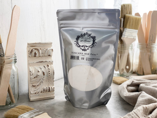Amy Howard at Home - Paint - Toscana Milk Paint - Strasbourg White - 12oz