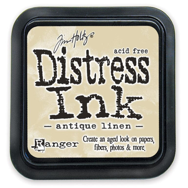 Tim Holtz - Distress Ink - Ink Pad 3" - Antique Linen