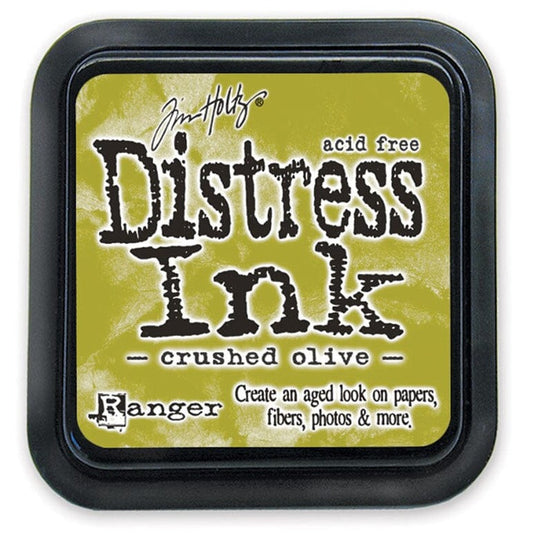 Tim Holtz - Distress Ink - Ink Pad 3" - Crushed Olive