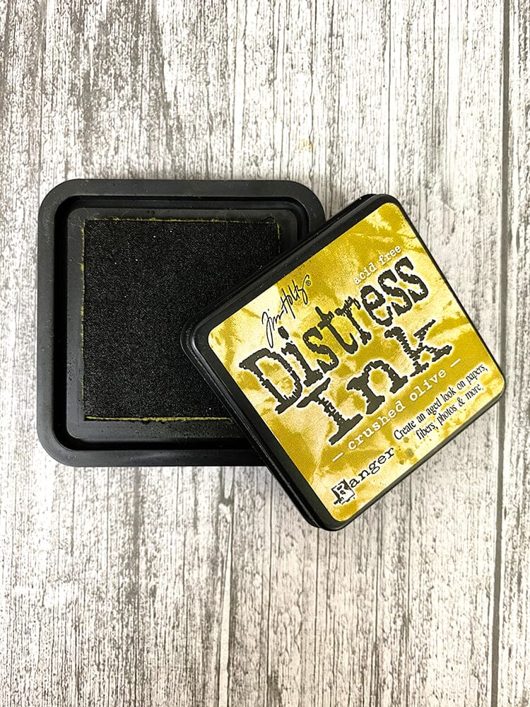 Tim Holtz - Distress Ink - Ink Pad 3" - Crushed Olive