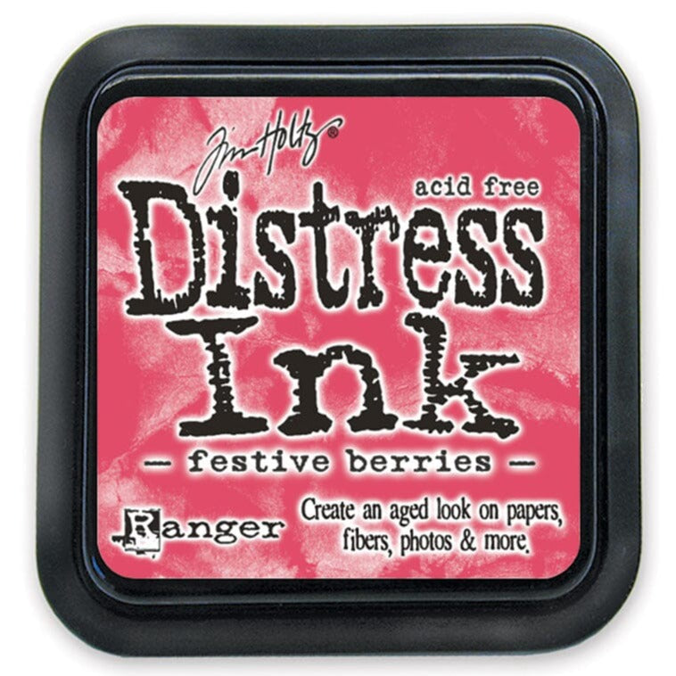 Tim Holtz - Distress Ink - Ink Pad 3" - Festive Berries