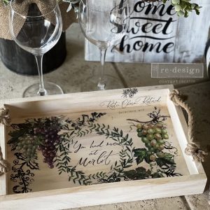 Transfers Mini 6" x 12"- Wine