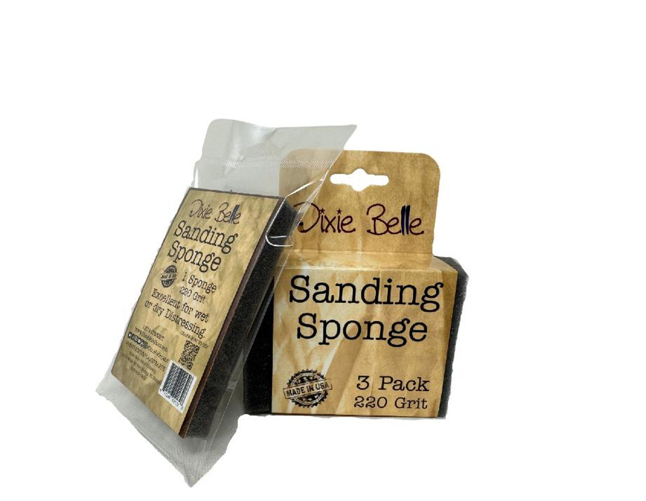 Dixie Belle - Tools - Sanding Sponge (3-pack)