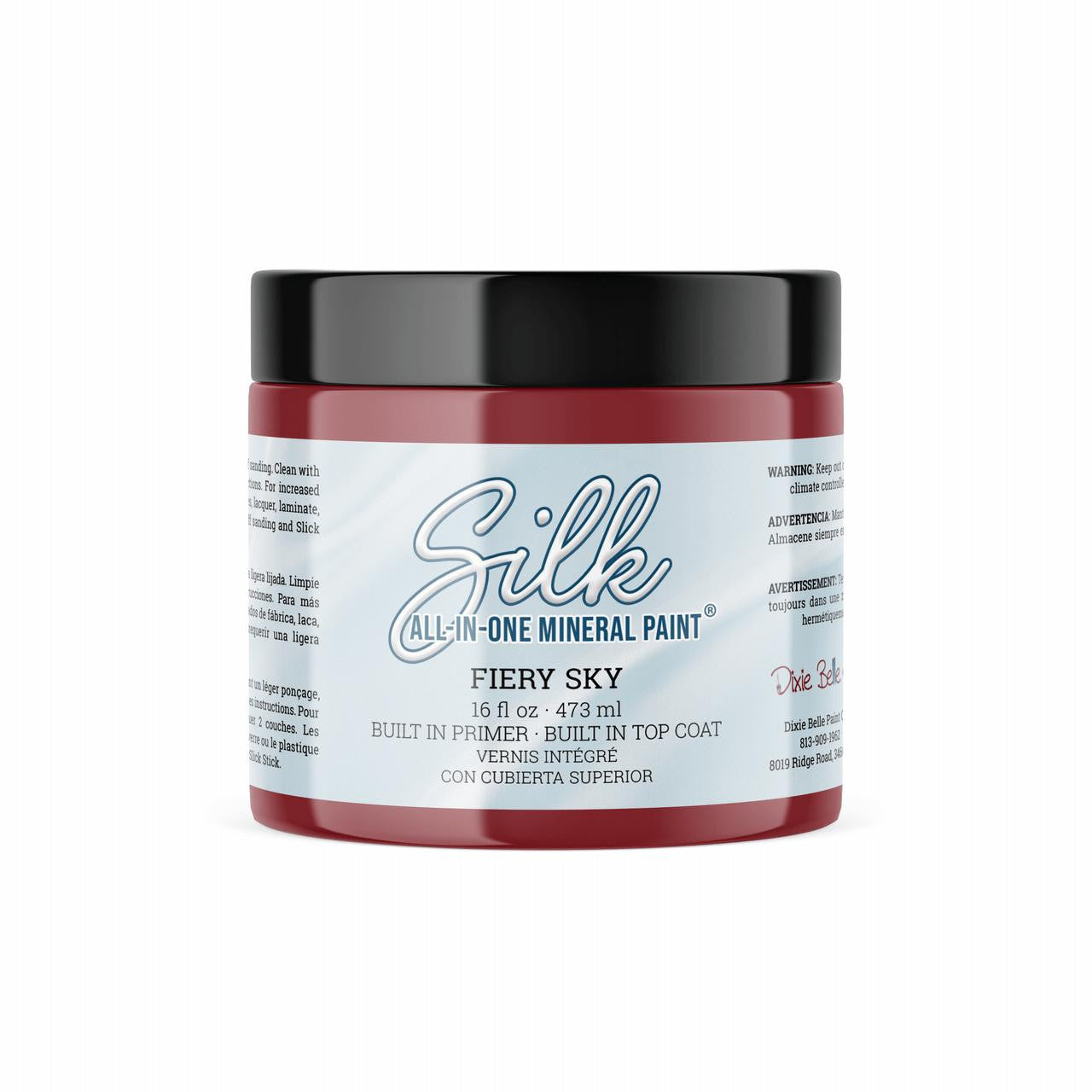 Paint - Dixie Belle - Silk All-in-One Mineral Paint - Fiery Sky
