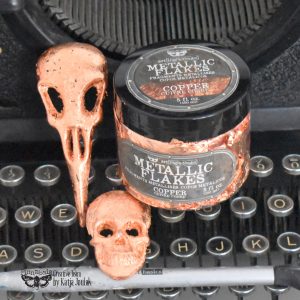 Art Ingredients - Metallic Flakes - Copper - 1 jar 30g including container