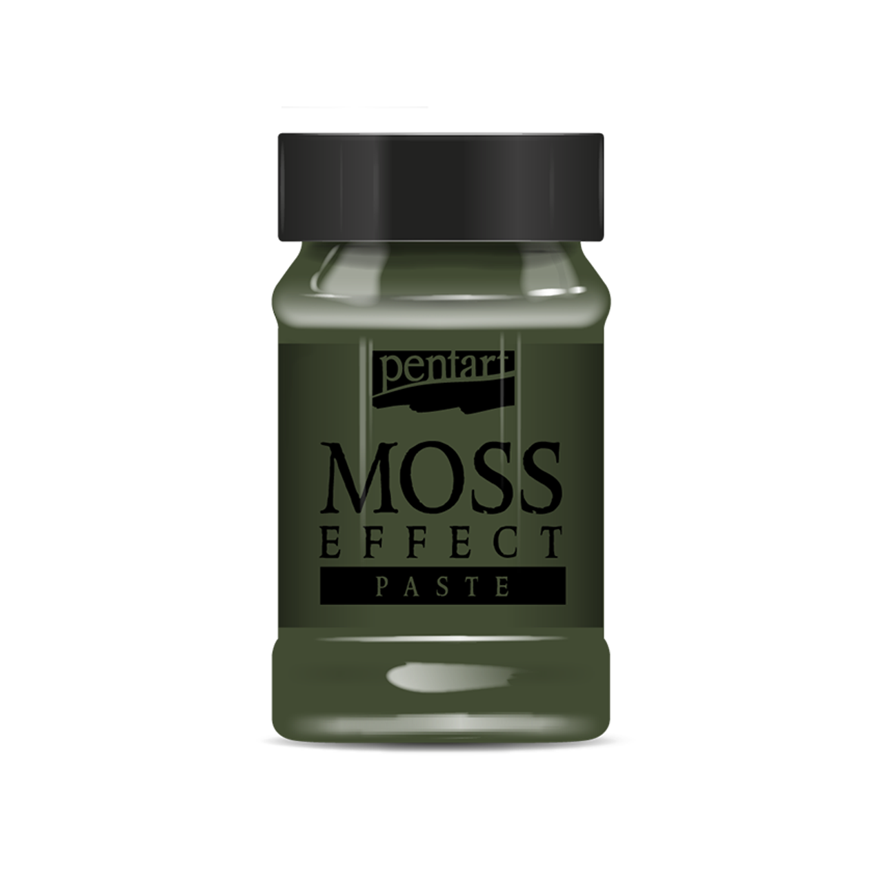 Pentart - Effect - Moss Effect Paste - Dark Green - 100ml