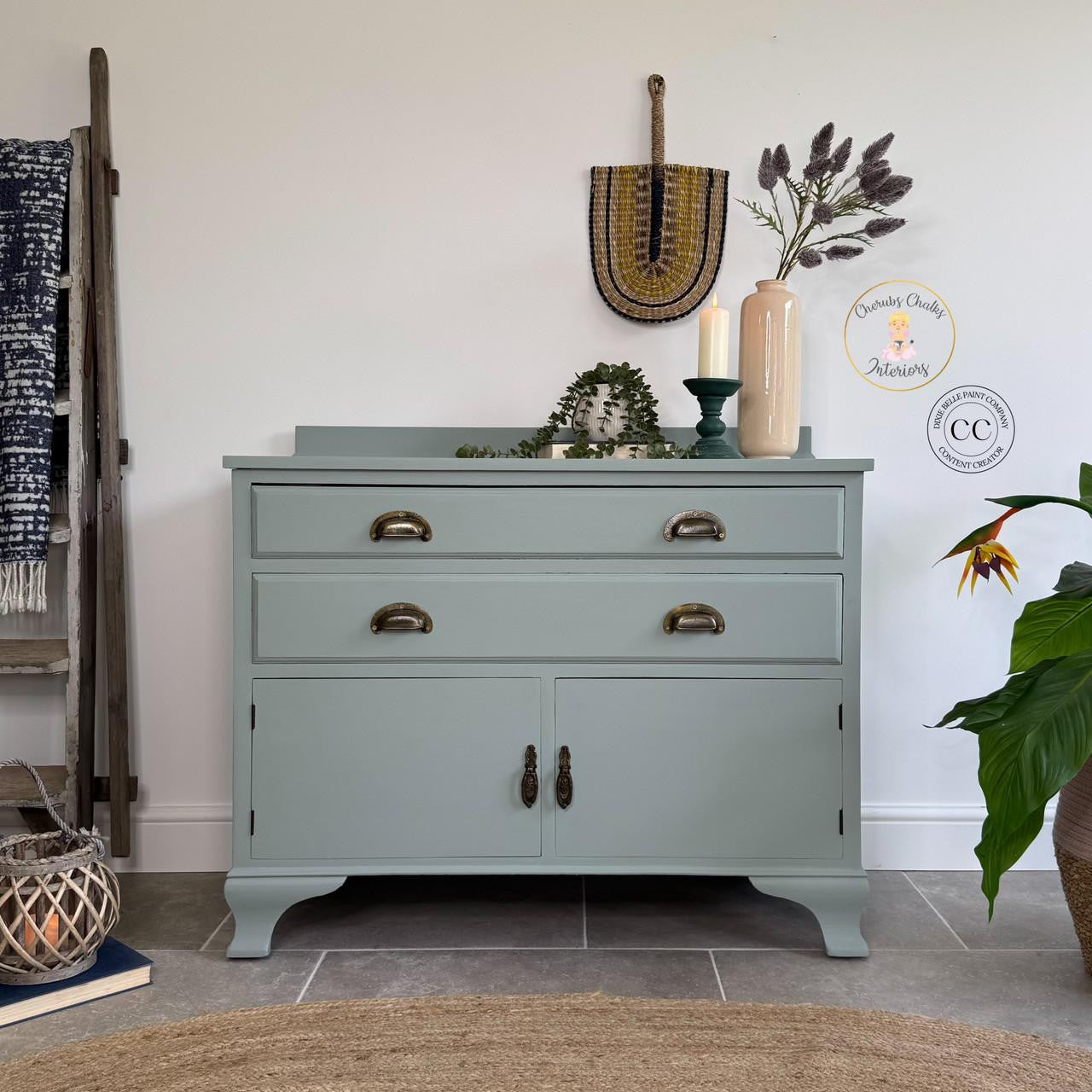Paint - Dixie Belle - Silk All-in-One Mineral Paint - Oxford Fog