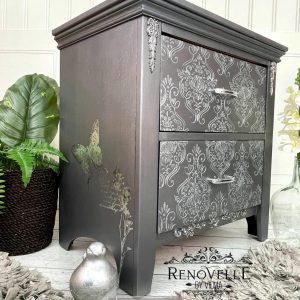 Stencils - Redesign - Flourish Emblem - 9" x 13.5" - 16ml mylar