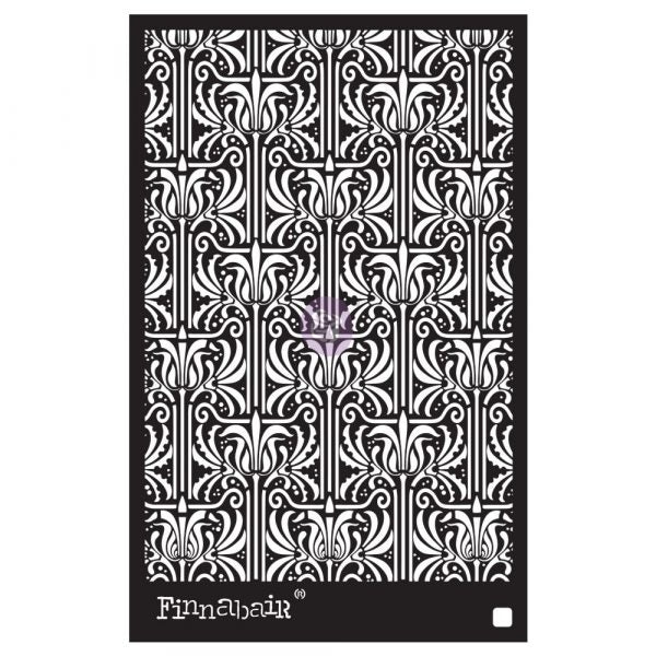 Stencils - Redesign - Iris Tapestry - 6" x 9" - 16ml mylar