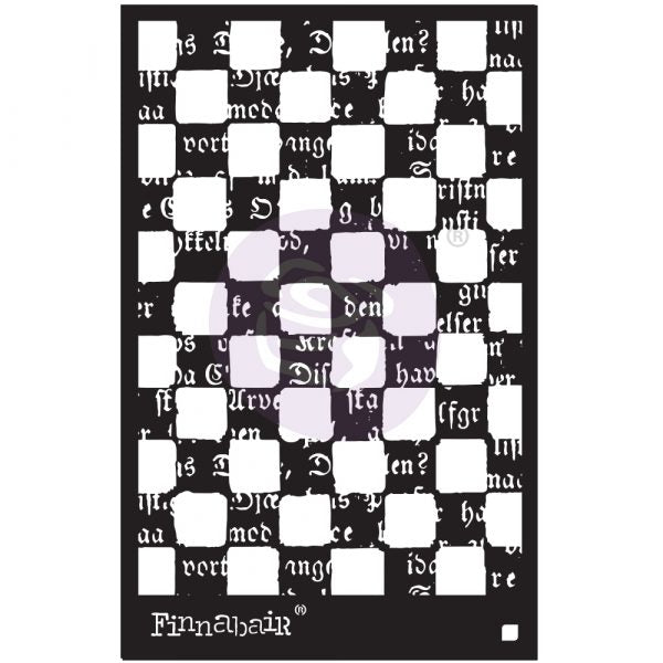 Stencils - Redesign - Mind Games - 6" x 9" - 16ml mylar