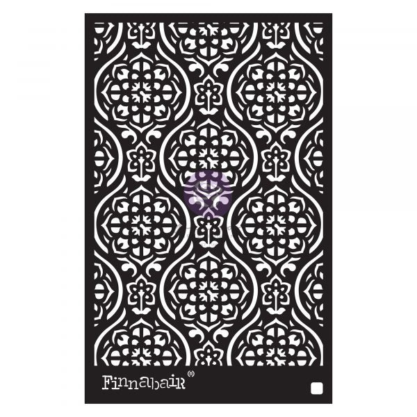 Stencils - Victorian Tiles (Finnabair) - 6" x 9" - 16ml mylar