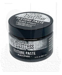 Texture Paste-Tim Holtz-Distress Texture Paste-Black Opaque 3oz (Halloween) TDA84471