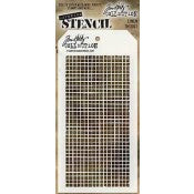 Stencils - Tim Holtz - THS061 - Linen 4-1/2"x 8-1/2"