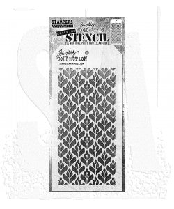 Stencils - Tim Holtz - THS077 - Floral 4-1/2"x 8-1/2"