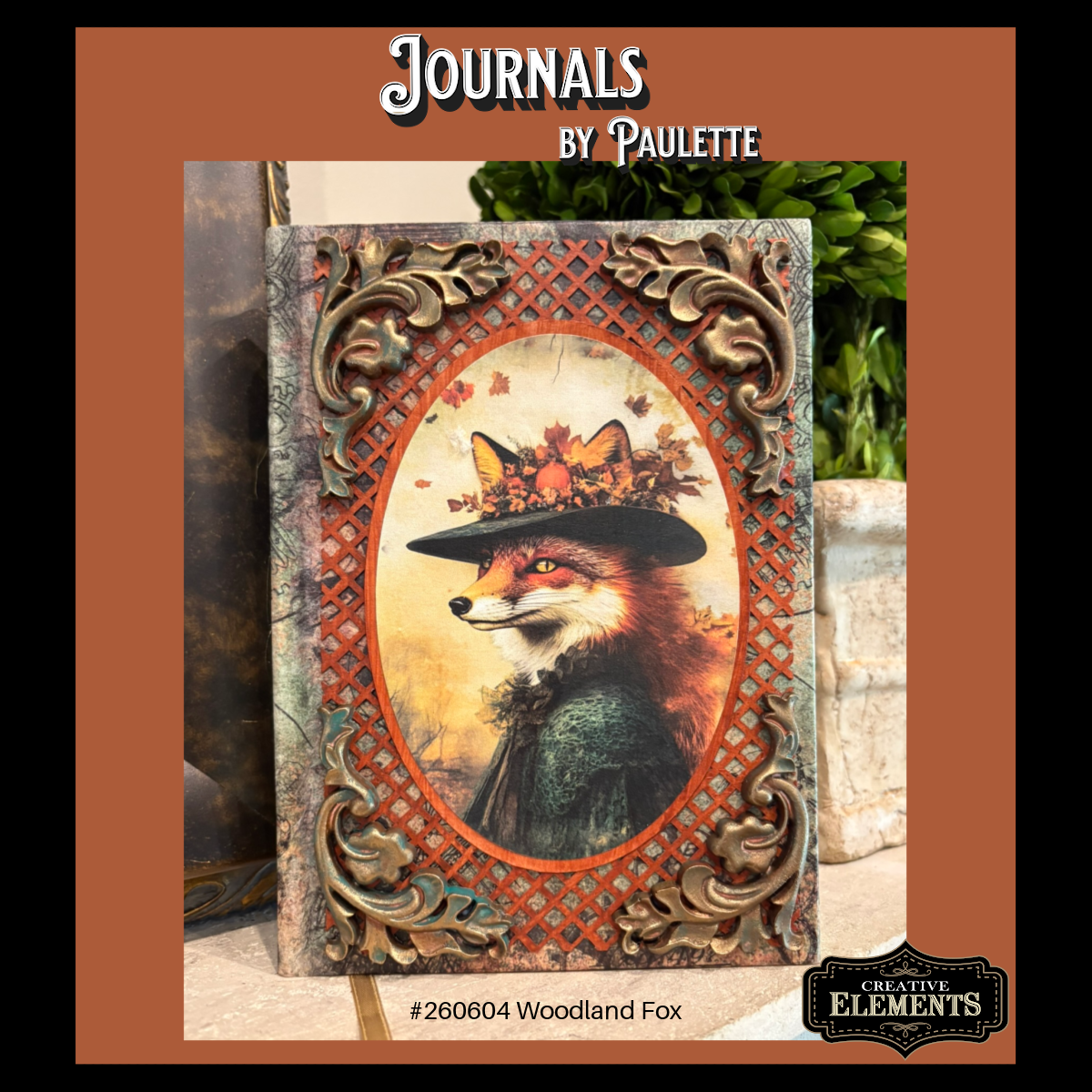 Journals-by Paulette-260604 Woodland Fox