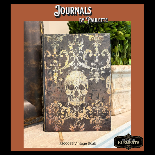 Journals-by Paulette-260633 Vintage Skull