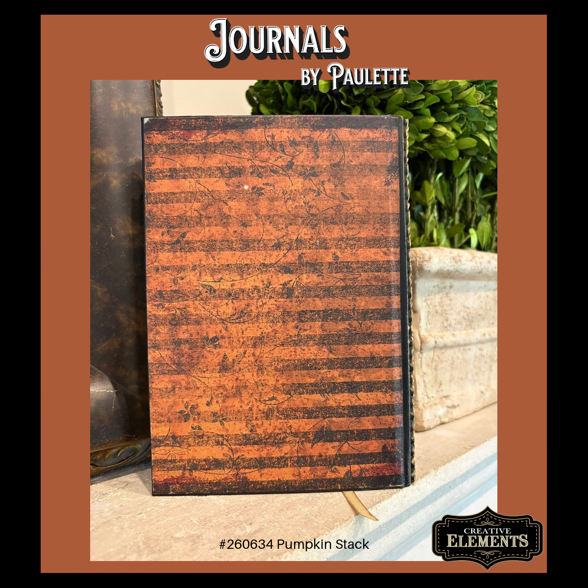 Journals-by Paulette-260630 Pumpkin Stack