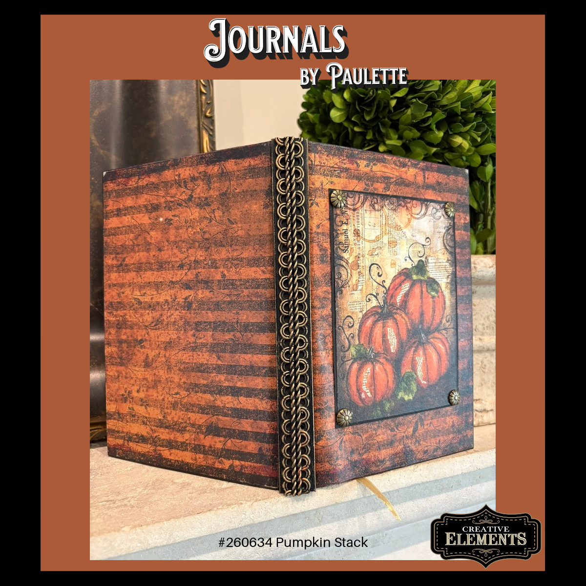 Journals-by Paulette-260630 Pumpkin Stack