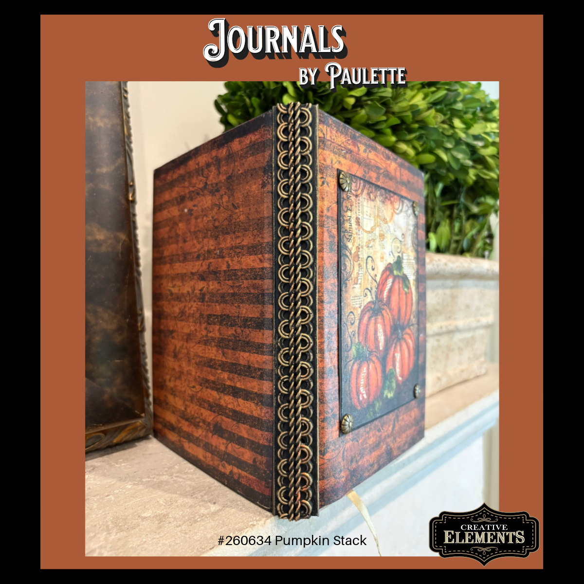 Journals-by Paulette-260630 Pumpkin Stack