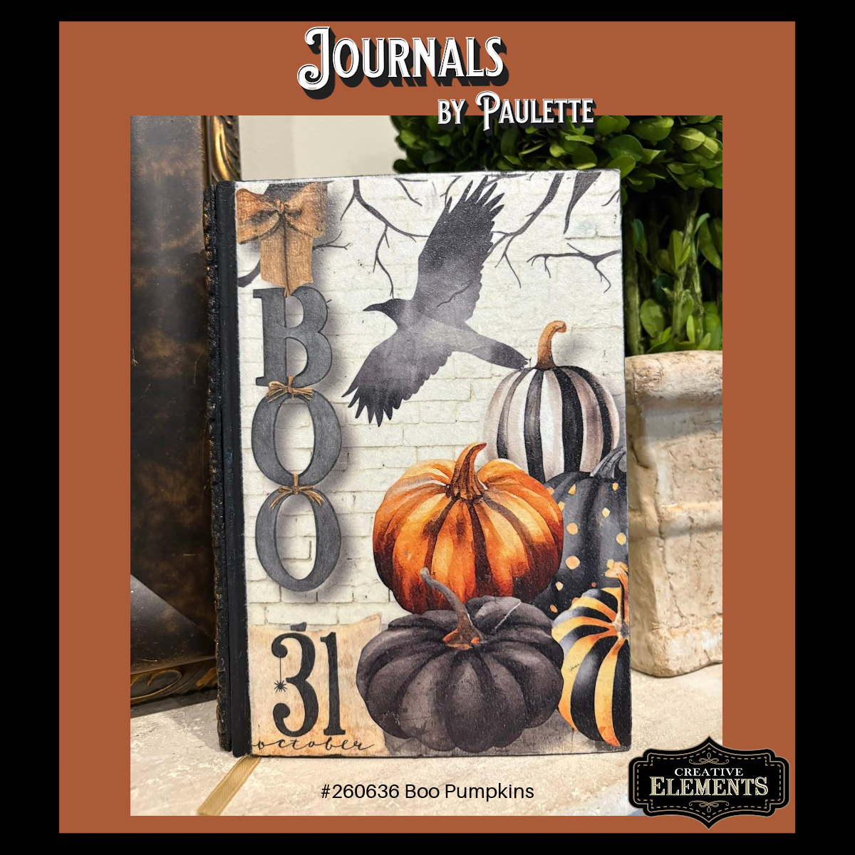 Journals-by Paulette-260636 Boo Pumpkins
