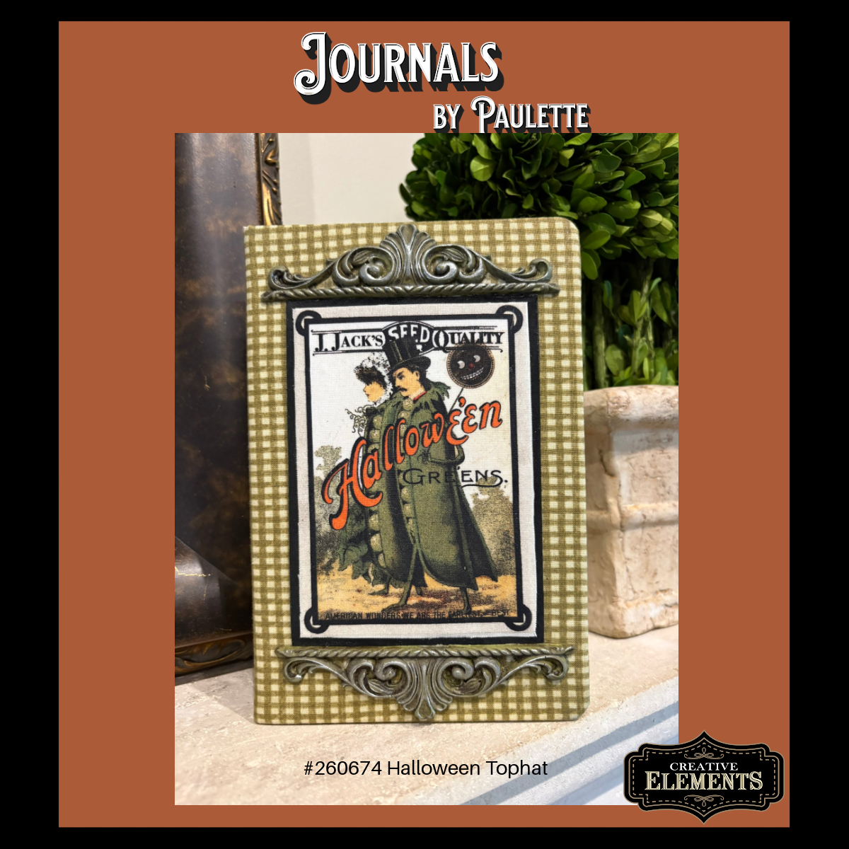 Journals-by Paulette-260674 Halloween Tophat