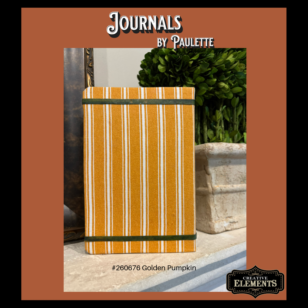 Journals-by Paulette-260676 Golden Pumpkin