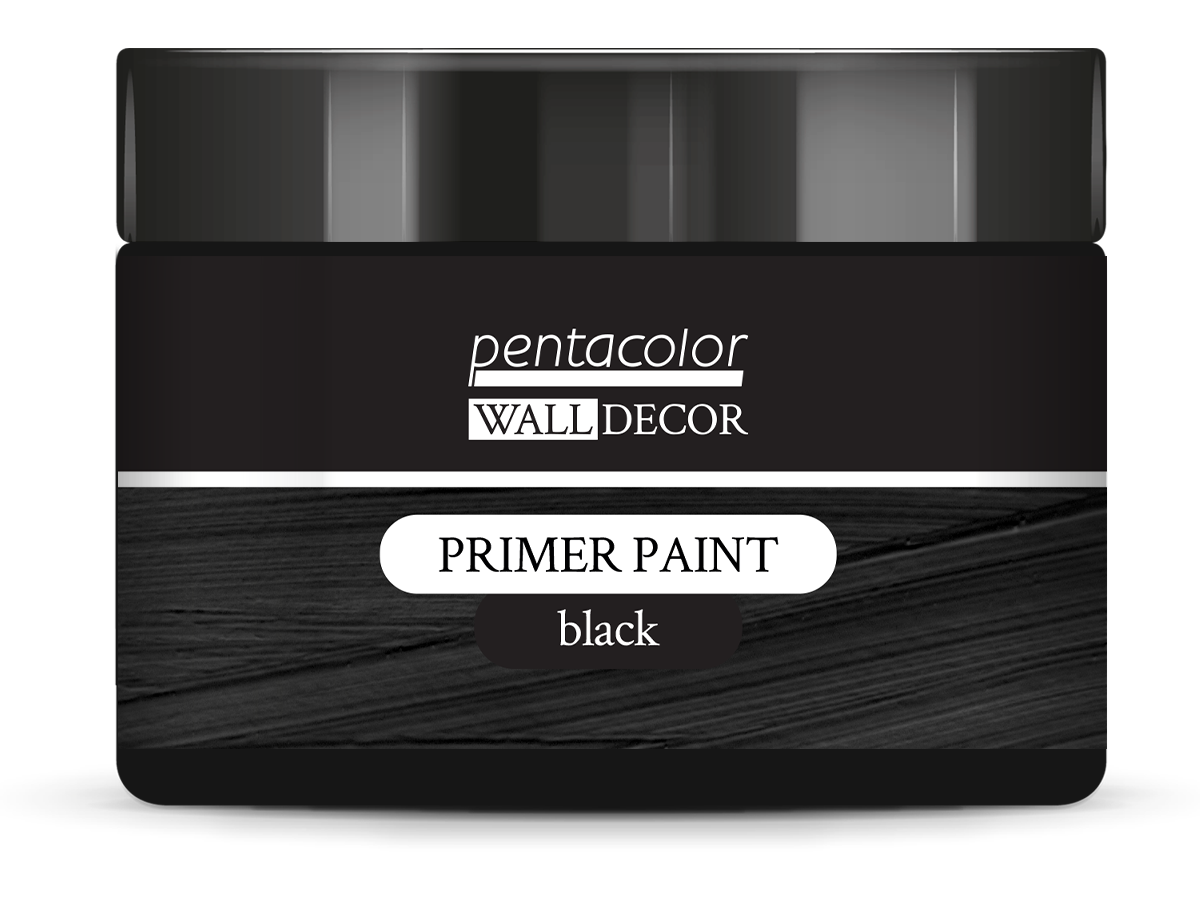 Pentart - Primer - Paint - Black - 150ml (Wall Decor)