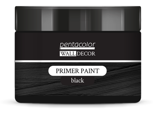 Pentart - Primer - Paint - Black - 150ml (Wall Decor)