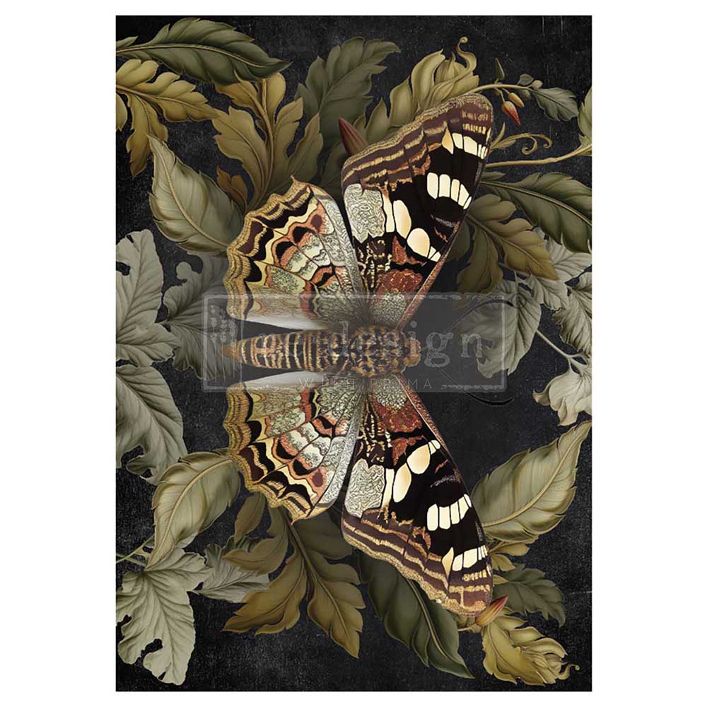 Decoupage Paper - Redesign - A1 - Butterfly Conservatory - 23" x 33" Fiber