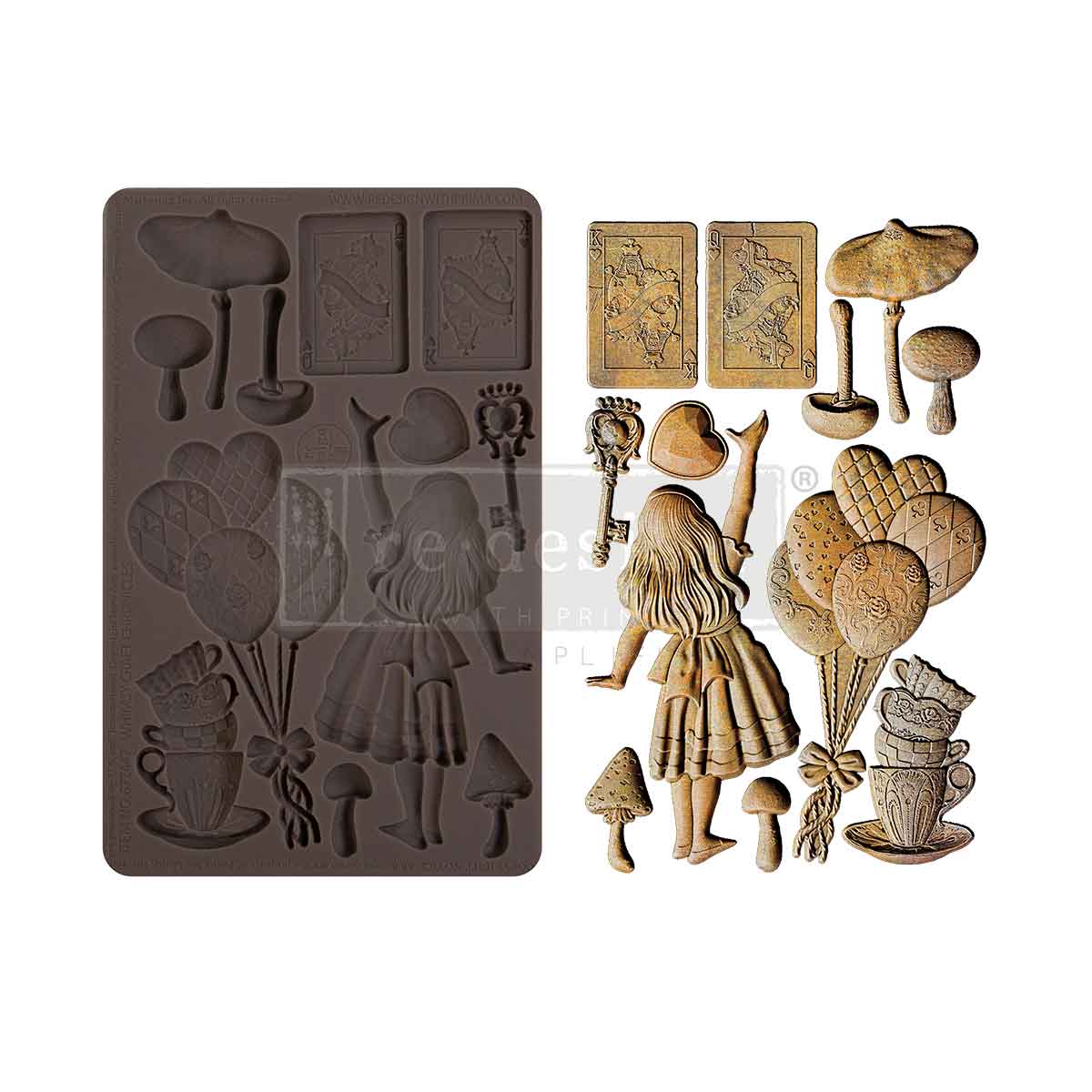 Decor Moulds - Redesign - Whimsy Craft Chronicles- 5"x8"x8mm