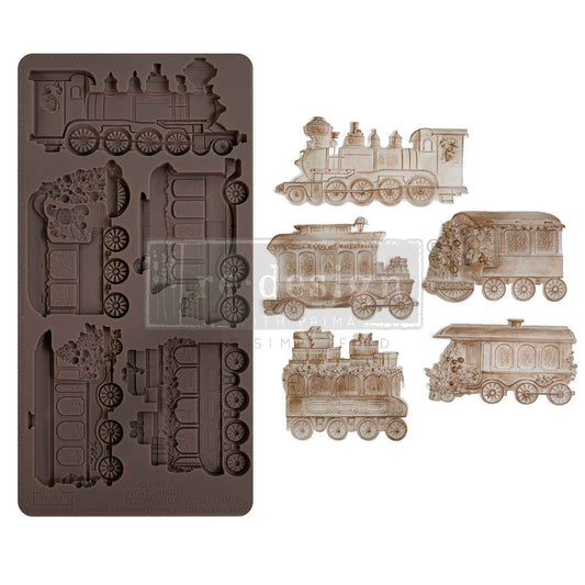 Decor Moulds - Redesign - The Jolly Express - 5"X10" - Limited Edition