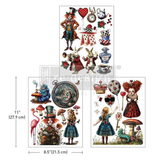 Transfers - Redesign - Middy 8.5" x 11" - Whimsical Realm