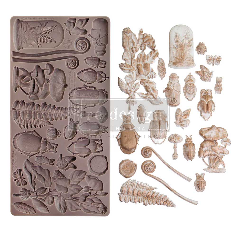 Decor Moulds - Redesign - Midnight Muses - 5"X10"