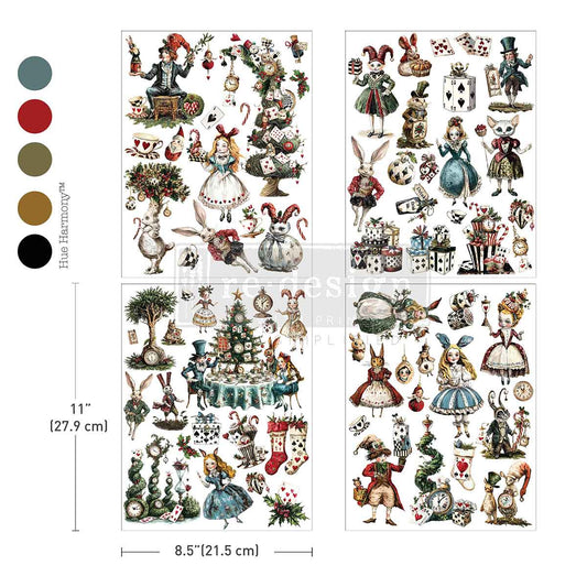 Transfers - Redesign - Middy 8.5" x 11" - Whimsical Holiday Dreams