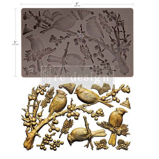 Decor Moulds - Redesign - Cardinal Grace - 5"x8"x8mm