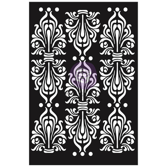 Stencils - Redesign - Manor House (Finnabair) -  6" x 9" - 16ml mylar