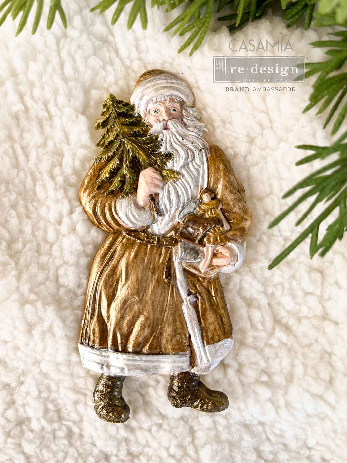 Decor Moulds - Redesign - Holiday Greetings - 5"X8" - Limited Edition