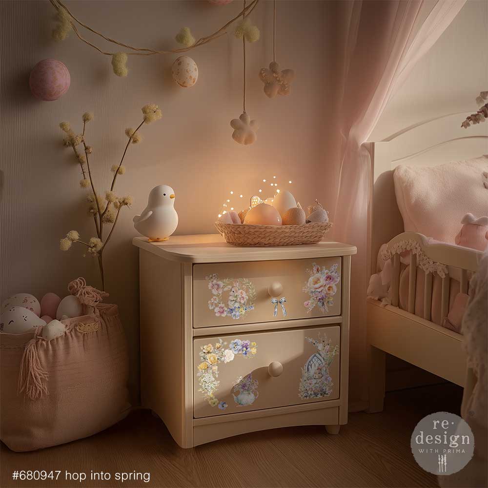 Transfers - Redesign - Middy 8.5" x 11" - Hop Into Spring