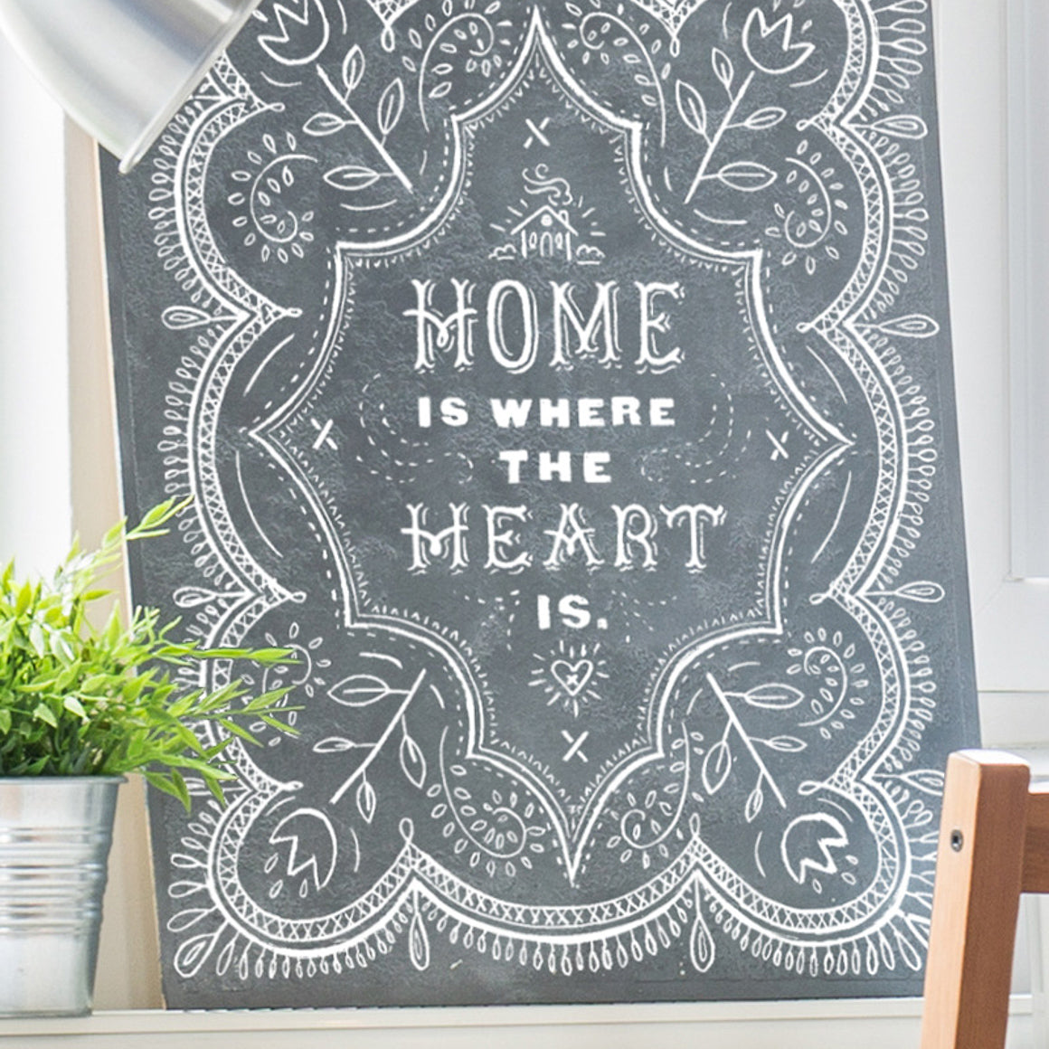 Stencils - A Makers Studio - Home Heart  - 12" x 18"