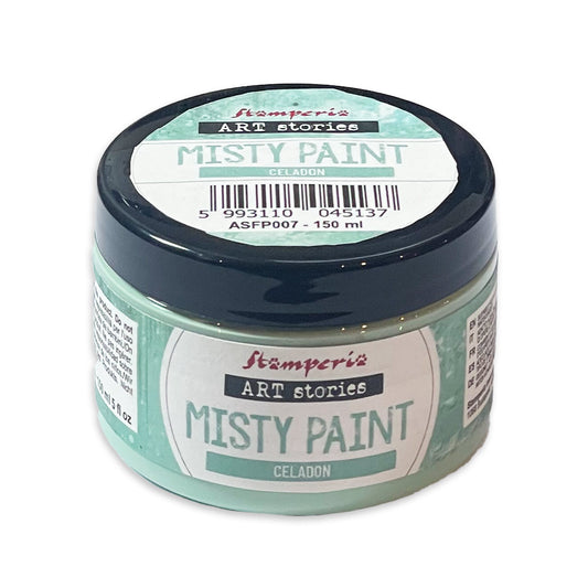 Stamperia - Art Stories - ASFP007 - Misty Paint - Celadon - 150ml