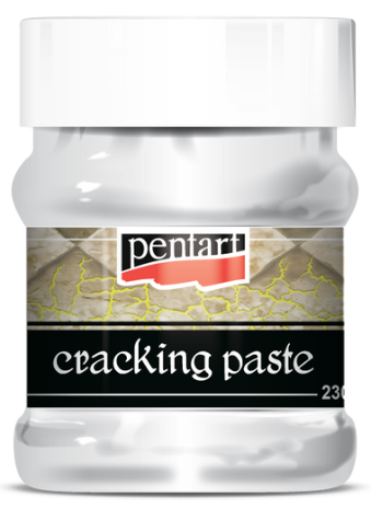 Pentart - Cracking Paste - Opaque White - 230ml