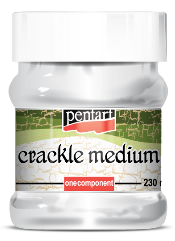 Pentart - Crackle Medium (Sandwich)  - Single Component 230ml