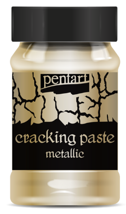 Pentart - Cracking Paste - Metallic Dark Gold - 100ml