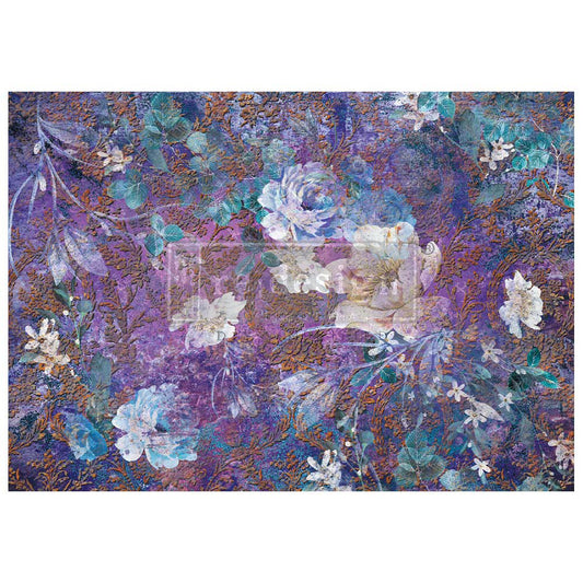 Decoupage Paper - redesign - A1 - Magical Floral - A1 - 23" x 33" Fiber