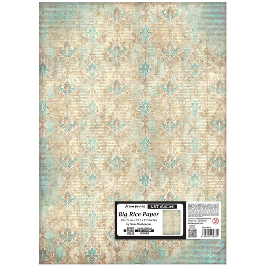 Decoupage Paper - Stamperia - DFSAJB013- Symphony-Tapestry Patttern-50x70-19.7"x27.5"
