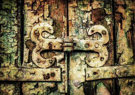 Decoupage Paper - DQ - DQRP0158 - Cracked Hinges - Rice Paper