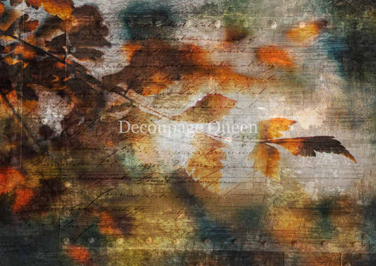 Decoupage Paper - DQ - DQRP0324 - Autumn Leaves - Rice Paper