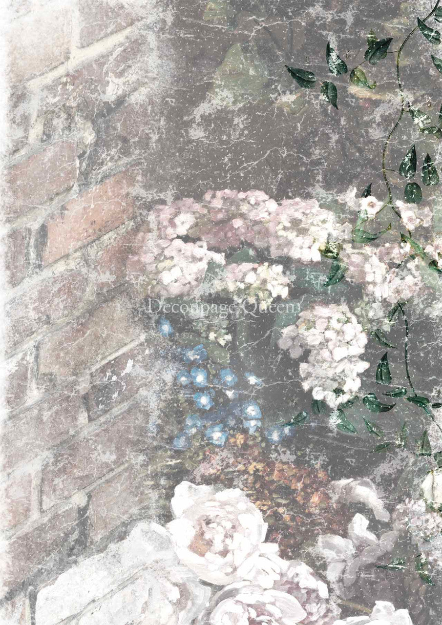 Decoupage Paper - DQ - DQRP0382 - Dainty and the Queen - Faded - Rice Paper