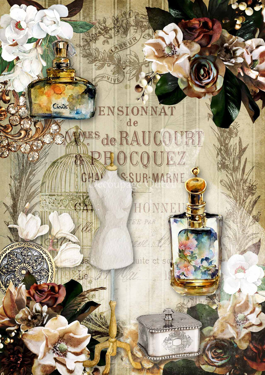 Decoupage Paper - DQ - DQRP0415 - Queen Coco - Rice Paper